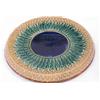 Image 3 : 2 Majolica Serving Platters with Blue Centers