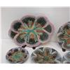 Image 5 : Etruscan Shell and Seaweed Majolica Platter, 4 large plates and 6 small plates