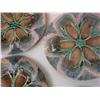 Image 6 : Etruscan Shell and Seaweed Majolica Platter, 4 large plates and 6 small plates