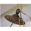 Image 7 : Spanish 16 Arm Bronze Chandelier with Feather and Scroll Decoration