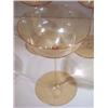 Image 2 : Four Exquisite Blown Glass Champagne Glasses