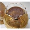 Image 5 : Pair Blown Glass and Gold Filligree Cups