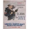 Image 1 : Howard Chandler Christy WWI Poster I'd Join The Navy