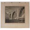 Image 2 : Ernest Boyer aquatint "Bridges" George Westinghouse Bridge