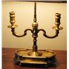 Image 2 : Brass Candlestick Lamp