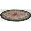 Image 1 : Pair Oval Hooked Rugs