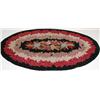 Image 6 : Pair Oval Hooked Rugs