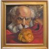 Image 1 : Bearded Man (Galileo?) Examining Bread