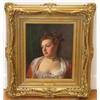 Image 2 : Gustave Jean Jacquet Bust Portrait of a Woman
