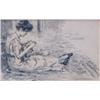 Image 1 : F. Luis Mora Study of a Knitting Woman