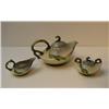 Image 1 : Hull Ceramic 3 Piece Tea Set