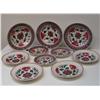 Image 2 : 10 pcs Assorted Belgian and Dutch Spongeware Soup Plates