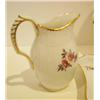 Image 2 : Royal Copenhagen Saxon Flower Porcelain Coffee Pot, Creamer/Sugar, Tray