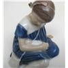 Image 4 : Bing & Grondahl porcelain figure of a "Girl with Doll" 1526 and Royal Copenhagen "Girl with Cymbal" 