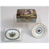 Image 2 : 2 Jewelry Boxes (one Wedgewood) with Ashtray