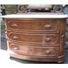 Image 5 : Victorian Carved Chest of Drawers with Carved Mirror