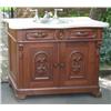 Image 2 : Southern Marble Top Carved Chest Made Into Sink