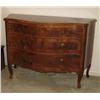Image 2 : Circassian Walnut Serpentine Chest of Drawers