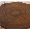 Image 4 : Walnut Inlaid Table with Star Inlay