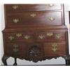 Image 2 : Chippendale Style Shell Decorated Walnut Highboy