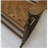 Image 2 : Antique Double Rocker with Woven Seat/Back