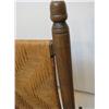 Image 3 : Antique Double Rocker with Woven Seat/Back