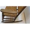 Image 4 : Antique Double Rocker with Woven Seat/Back