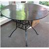 Image 2 : Wrought iron Arts and Crafts garden table
