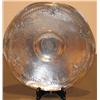 Image 1 : Footed Sterling Cake Plate with Scalloped Rim