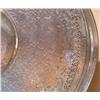 Image 2 : Footed Sterling Cake Plate with Scalloped Rim