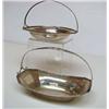 Image 1 : Two sterling silver baskets 
