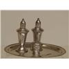 Image 2 : Duchin Creation sterling salt and papper shakers, sugar dish and platter 