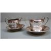 Image 1 : Stieff Steling Cream and Sugar with 2 bowls