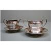 Image 2 : Stieff Steling Cream and Sugar with 2 bowls