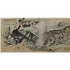 Image 1 : 3 Japanese Russo Japanese War color woodblocks 