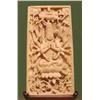 Image 1 : Lavishly Carved Ivory Buddha Table Screen