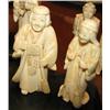 Image 5 : Set of 8 Carved Ivory Figurines