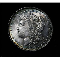 1878-p 7/8TF Morgan Dollar $1 Grades Choice Uncirculated ms64++ PQ