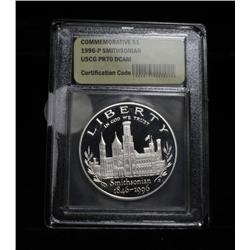 1996-p Proof Smithsonian Commemorative Graded PR70 DCAM