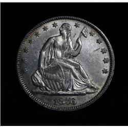 1876-p Liberty Seated Half Dollar Grades ms60