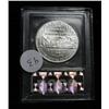 Image 2 : 2002-p Olympic Salt Lake Proof Commemorative Dollar Graded ms70
