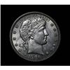 Image 1 : 1906-p Barber Quarter Grades Choice Uncirculated ms64++ PQ