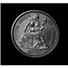Image 2 : ***Ultra Rare  1877/6-cc Liberty Seated Dime 10c Grades Choice Uncirculated ms64***   TOP 100 Variet