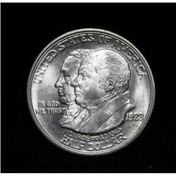 1923-s Monroe Doctrine Centennial Commemorative 50c Grades choice uncirculated ms64 ++ PQ example
