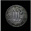 Image 2 : 1862/1  Three Cent Silver 3c Piece grades au58