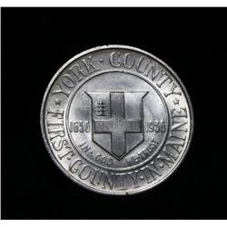 1936 York County Tercentenary Commemorative Half Dollar 50c Grades Gem Uncirculated ms66