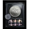 Image 2 : 1991-d  USO Uncirculated Commemorative Silver Dollar Graded ms70