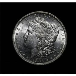 1885-s Morgan Dollar Grades Select Uncirculated ms63+