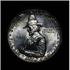 Image 2 : Rare 1921 Pilgrim Tercentenary Commemorative 50c Grades Select Uncirculated ms63
