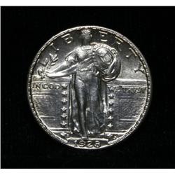 1928-s  Standing Liberty 25c Grades Gem Uncirculated ms65 FH